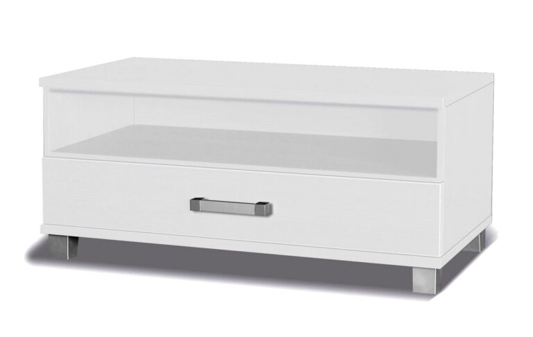 Komoda szafka RTV Maximus M7 - Biała - Maridex