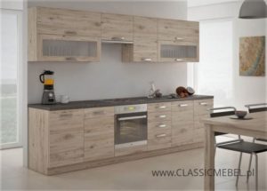 Meble Kuchenne Bordeaux Zestaw 260 cm  -  Lempert