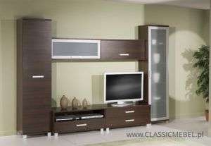 Meblościanka Maximus 4 - Kasztan Wenge - Maridex