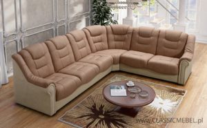 Stylowy Narożnik Milano 2R3 lub 3R2 – Tkanina plamoodporna + funkcja spania