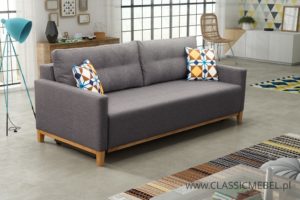 Sofa skandynawska Ariel z funkcją spania - Kinas