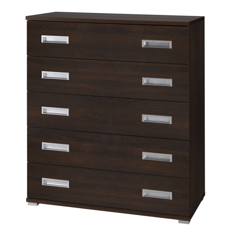 Komoda 5 szuflad Penelopa P1 - Kasztan Wenge - Maridex