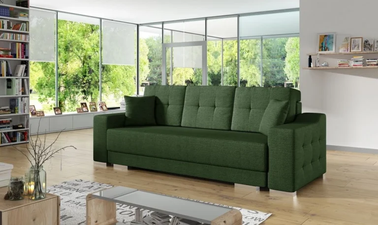 Sofa Cypis z funkcja spania i 2 poduszki - Kinas