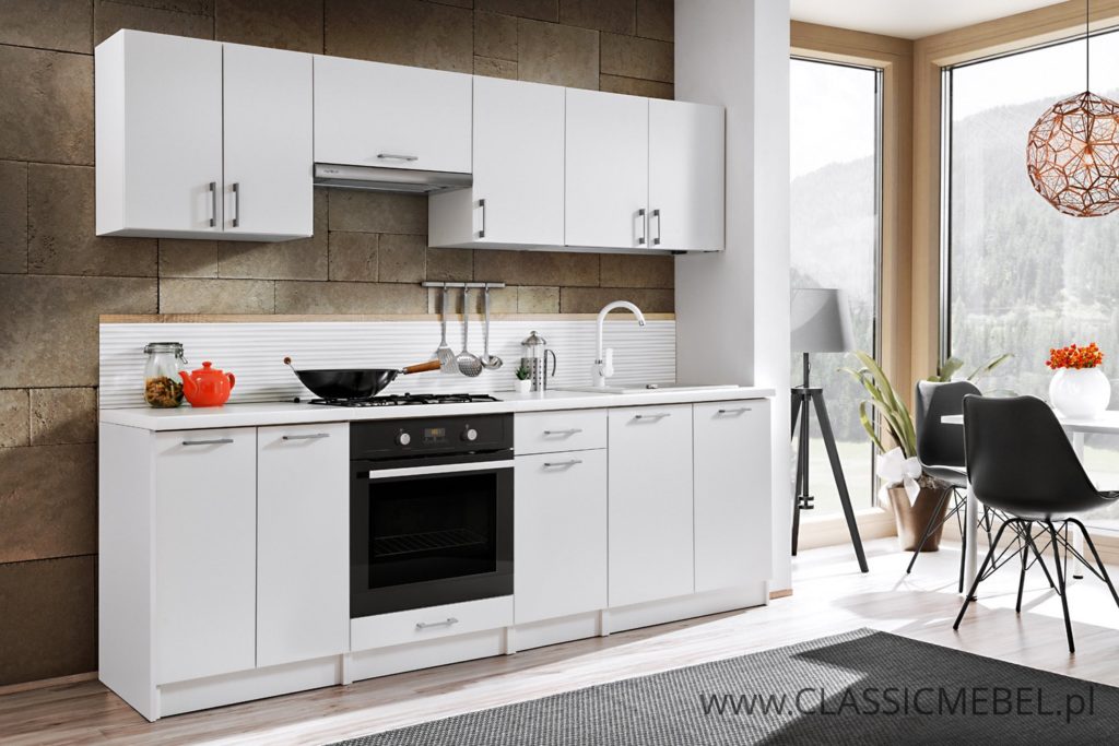 Kuchnia Max Czarny Połysk 2,4 m - Layman