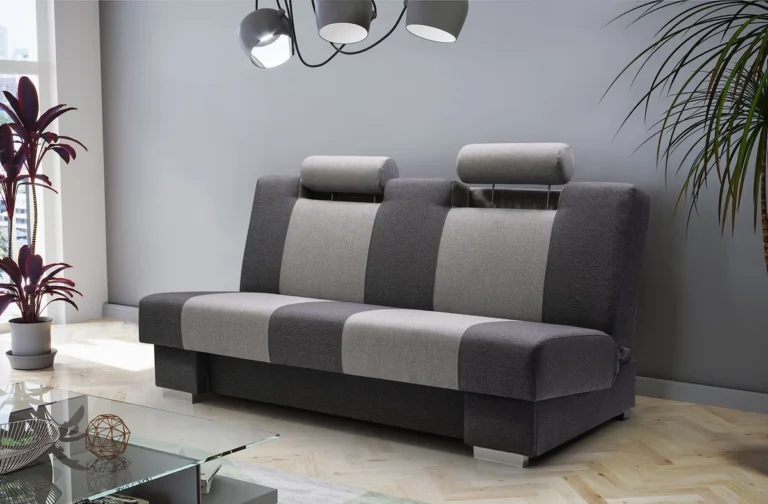 Sofa ANTTONIO 3 osobowa z zagłówkami - Kinas