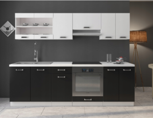 Meble Kuchenne Omega Zestaw 240 cm + Blaty - Lempert
