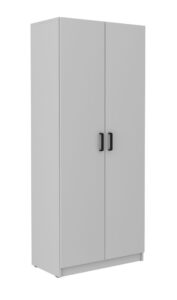 Szafa z półkami 2F Malta 107 - Light Grey/Light Grey - Lempert