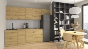 Meble Szafki Kuchenne Langen Dąb Artisan 260 cm