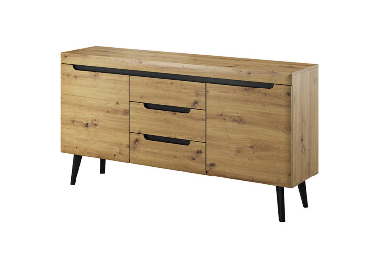 Komoda Nordi NKSZ160 - Dąb Artisan - Piaski