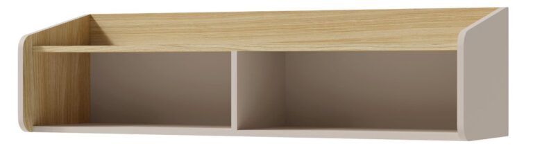Półka wisząca Alessio AE11 - Beż Piaskowy / Dąb Olejowany