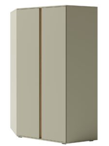 Szafa młodzieżowa narożna Luca LC2 - Eukaliptus / Dąb Baltic Dune