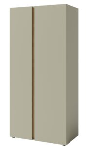 Szafa dwudrzwiowa z drążkiem Luca LC3 - Eukaliptus / Dąb Baltic Dune