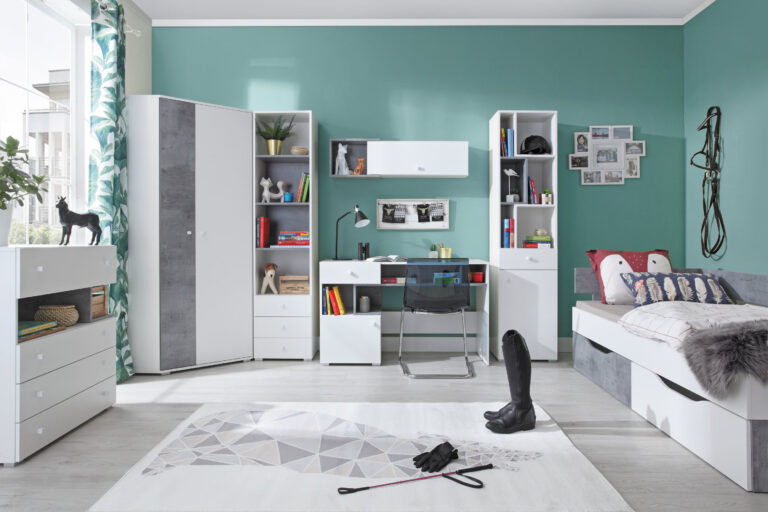 Zestaw Sigma System B - Biały Lux / Beton