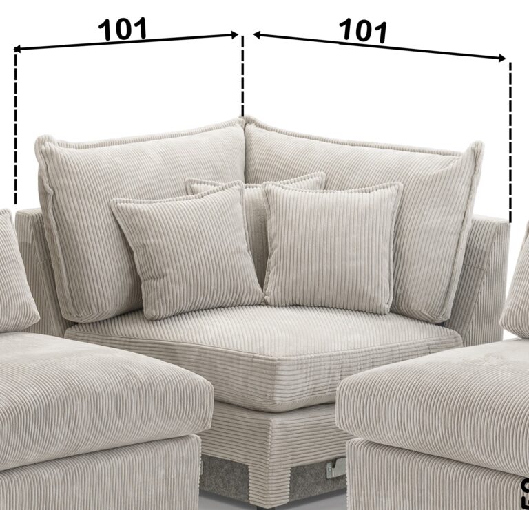 Moduł Narożny Eldorado 101 cm na 101 cm - Kinas Meble