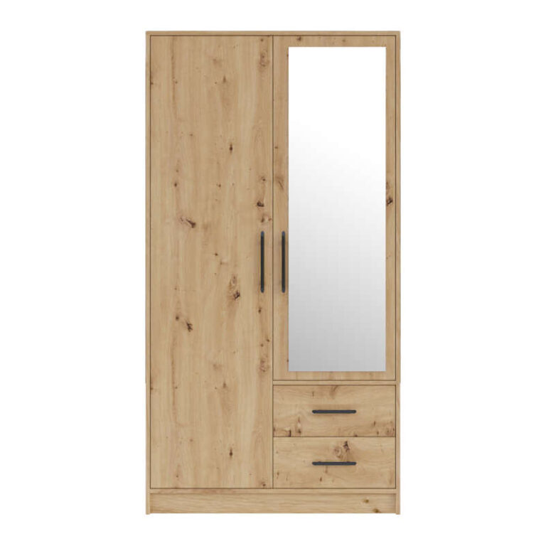 Szafa Smart SRL3 z lustrem - Dąb Artisan
