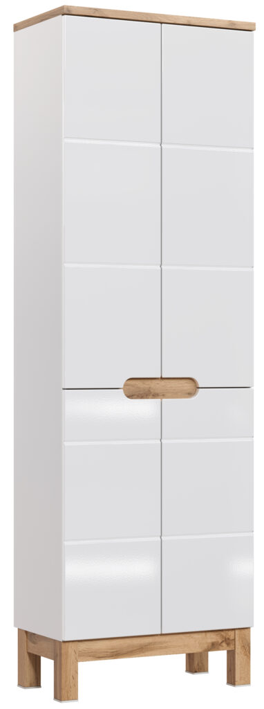 Szafka wysoka Bali 805 FSC 4 drzwi - White