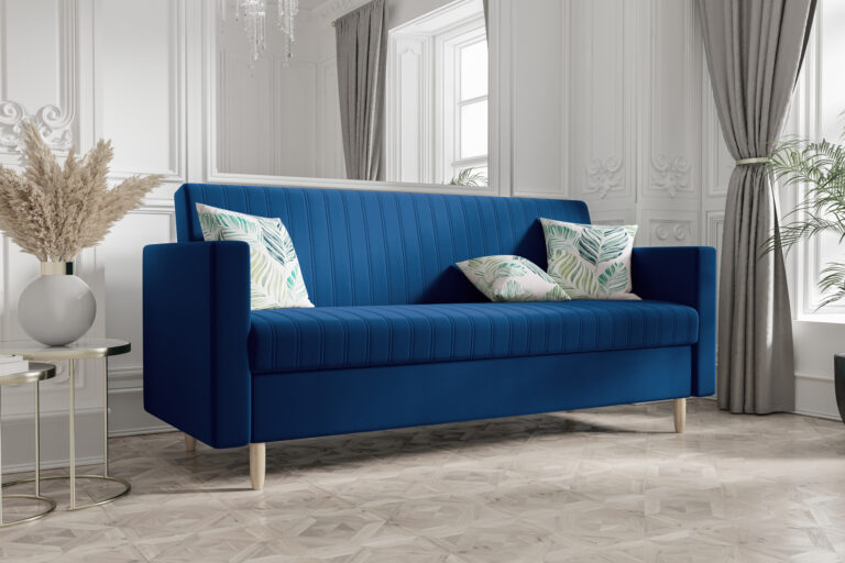 Sofa Melisa - Uniwersalny Miękki Aksamit - 216 cm