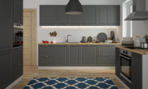 Meble Kuchenne Amaro - Lakier Szary Mat - MDF 19 mm - Fronty RAL - ICA