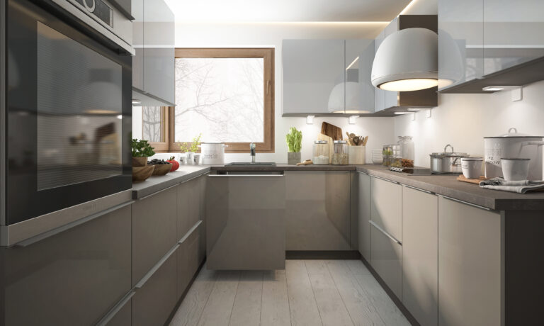 Meble Kuchenne Brerra - Lakier Połysk/Mat - MDF 19 mm - Fronty RAL - ICA