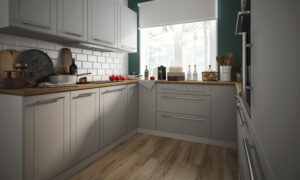 Meble Kuchenne Quantum Dust Grey - Fronty Frez MDF Mat - 16 mm