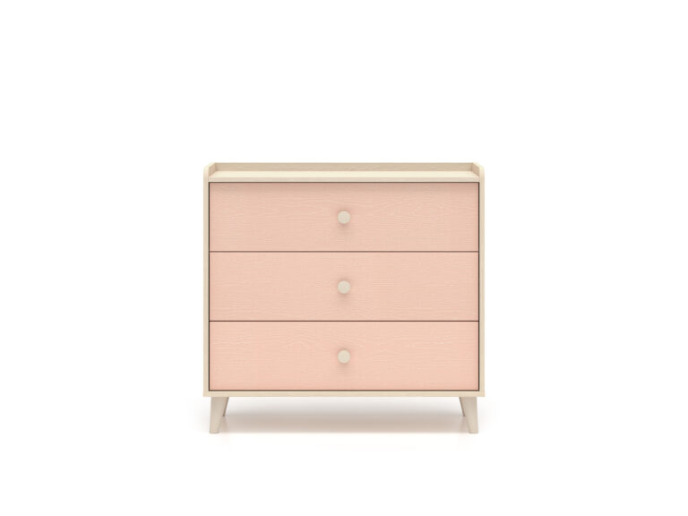 Komoda Mevel 06 - Piasek Pustyni / Millenial Pink - ML Meble