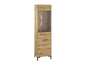 Witryna Nevio 18 - Dąb Artisan - ML Meble