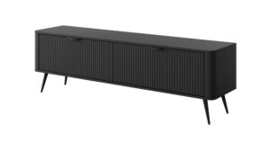 Szafka RTV Lante 163 2D - Czarny