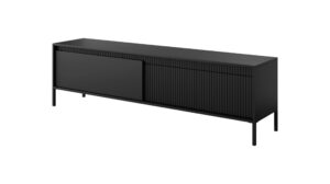 Szafka RTV Senso 187 2D - Czarny