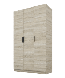 Szafa Cynthia 3D 120 cm - Dąb Sonoma / Dąb Sonoma