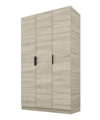 Szafa Cynthia 3D 120 cm - Dąb Sonoma / Dąb Sonoma