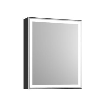 Szafka lustrzana Neo z LED - Czarny Mat