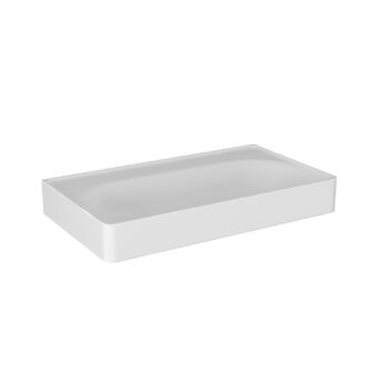 Umywalka meblowa Moss - Solid Surface 70cm bez otworu na baterię