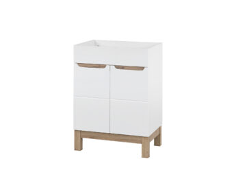 Szafka pod umywalkę Bali 820-60 cm FSC 2 drzwi - White