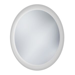 Lustro BRILLO w metalowej ramie fi 60cm z podświetleniem LED