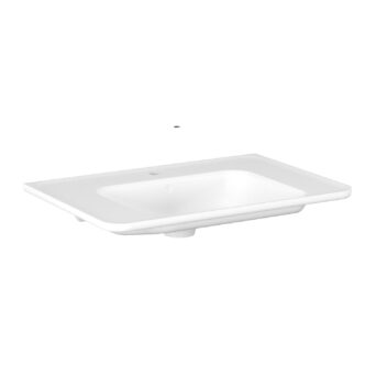 Umywalka ścienna 80cm Comfy z marmuru syntetycznego