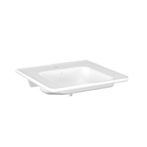 Umywalka ścienna 55cm Comfy z marmuru syntetycznego