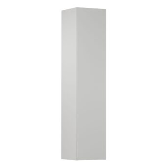 Szafka wysoka 35cm Edge - Biało Szary Półmat