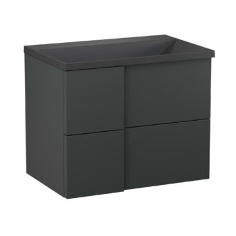 Szafka podumywalkowa 70cm Edge - Antracyt Półmat