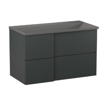 Szafka podumywalkowa 90cm Edge - Antracyt Półmat