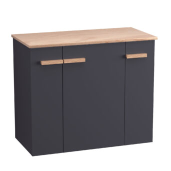 Szafka podumywalkowa 79 cm L-Wood - Antracyt Mat