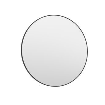 Lustro okrągłe w aluminiowej anodowanej ramie COMO80 fi 80cm