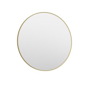 Lustro okrągłe w aluminiowej anodowanej ramie COMO80 fi 80cm