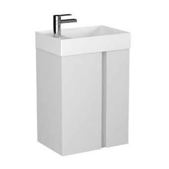 Szafka podumywalkowa 49cm Uniq - Jasno Szary Półmat