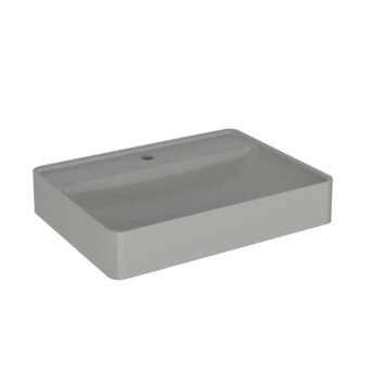 Umywalka meblowa kwarcowa 60cm Vibe bez otworu na baterię - Beton