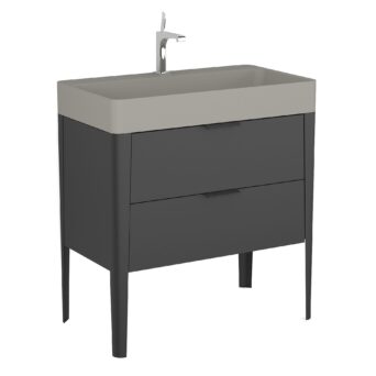 Szafka podumywalkowa 80cm Vibe - Czarny Mat