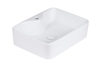 Umywalka ceramiczna nablatowa TORINO 49cmx38cm