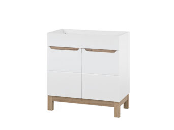 Szafka pod umywalkę Bali 821-80 cm FSC 2 drzwi - White