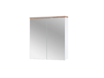 Szafka z lustrem Bali 840 FSC 60 cm 2 drzwi - White