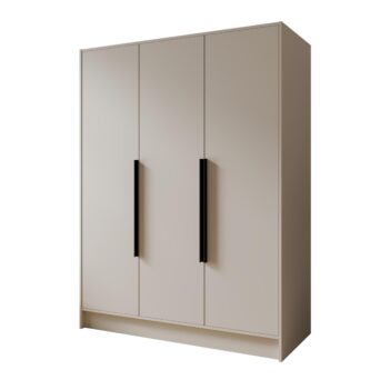 Szafa Porto 150 cm - Kaszmir / Uchwyty Czarne