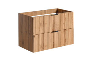 Szafka pod umywalkę Adel 80 cm 2 szuflady - ADEL OAK 82-80-B-2S - Dąb Wotan